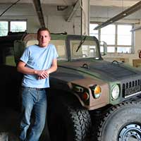 2003 mit Olli`s Hummer