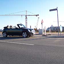 Mein Cooper S in Hamburg